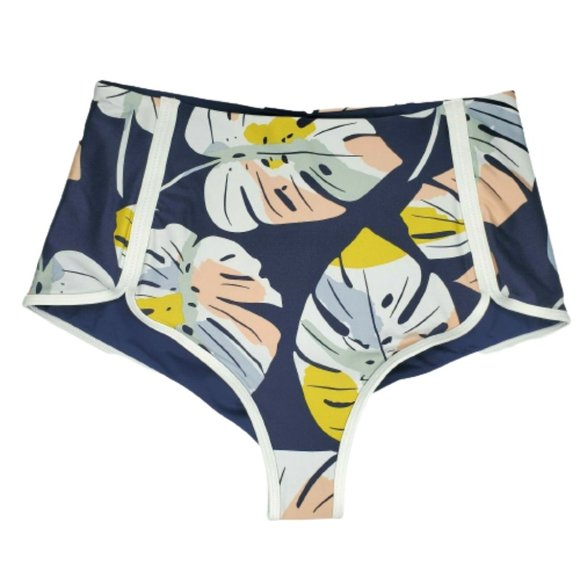 l*space Other - L*Space Cali Palm Leaf High Waisted Bikini Bottoms